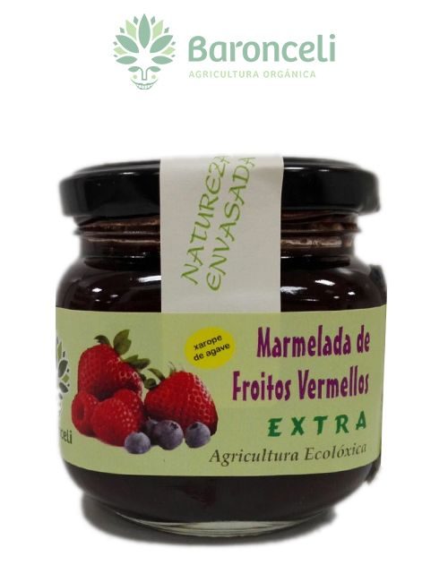 Mermelada de Frutos Rojos sin azúcar